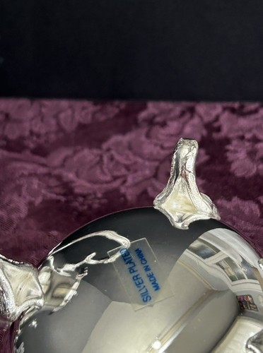 Wm Rogers & Son Four Piece Silver Plated Coffee Set 00115002 New Box Damaged - Picture 13 of 14