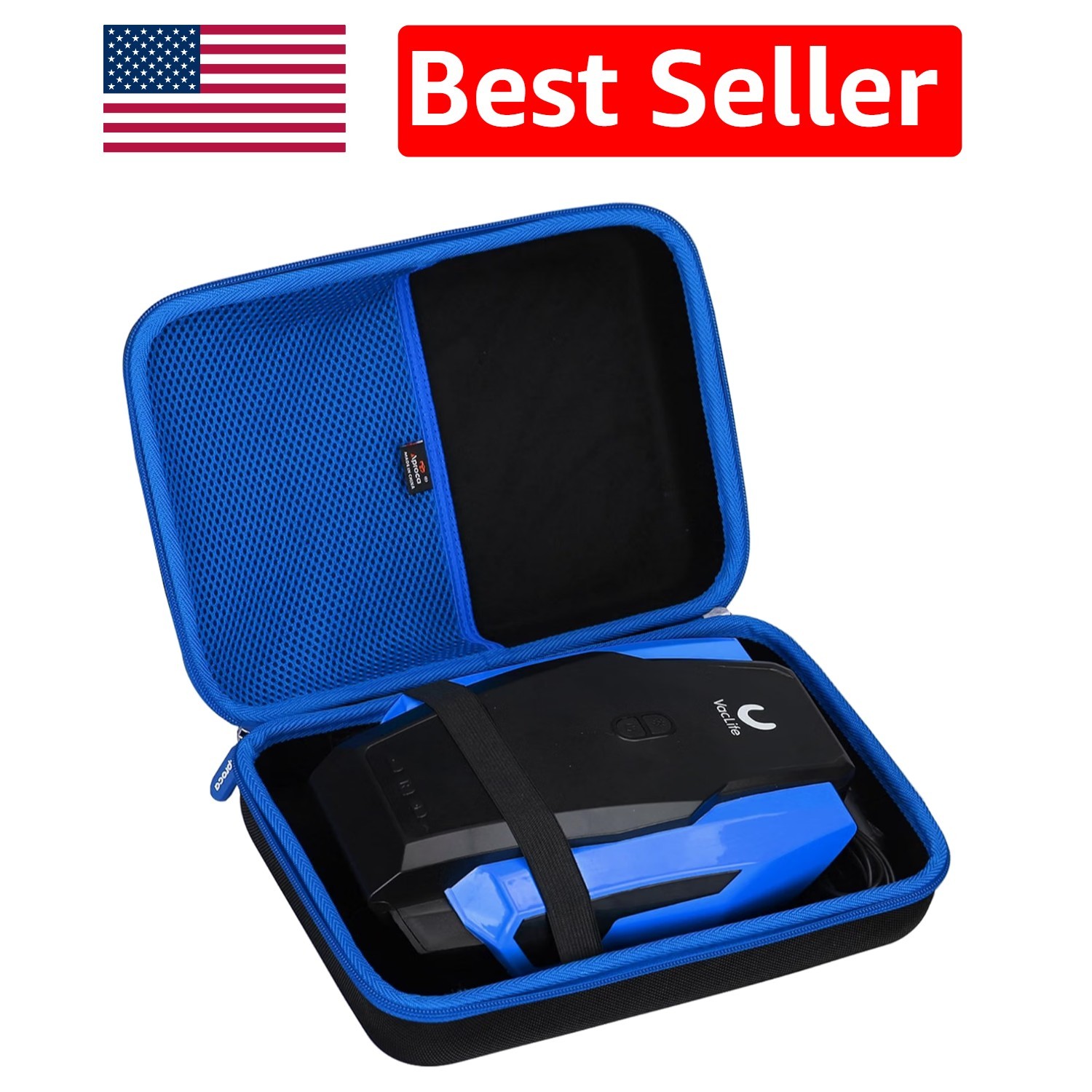 Elegant Portable Storage Case for Powools Tire Inflator - Travel Ready & Durable
