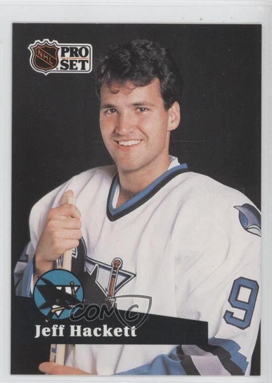 1991-92 Pro Set French Jeff Hackett #331 0a1
