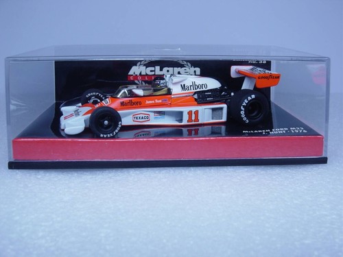 Miniature F1 Minichamps – James Hunt M23 GP USA Ouest 1977 – Neuve Sous Blister