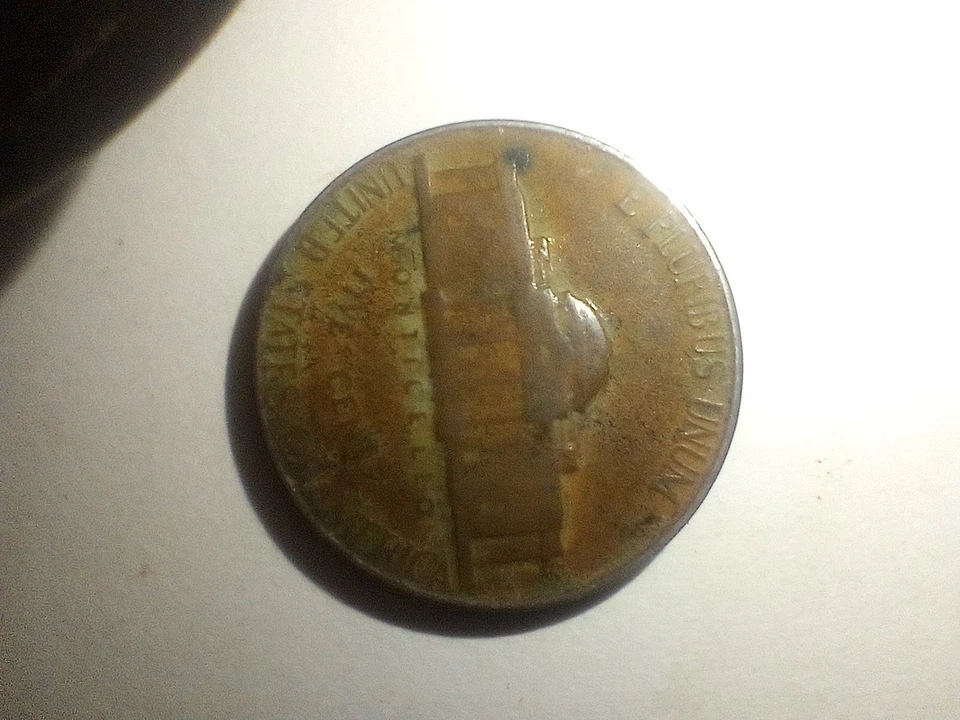 1948 Jefferson Nickel With No Mint Mark Very Beautiful Patina High Raised... - Image 2 of 2