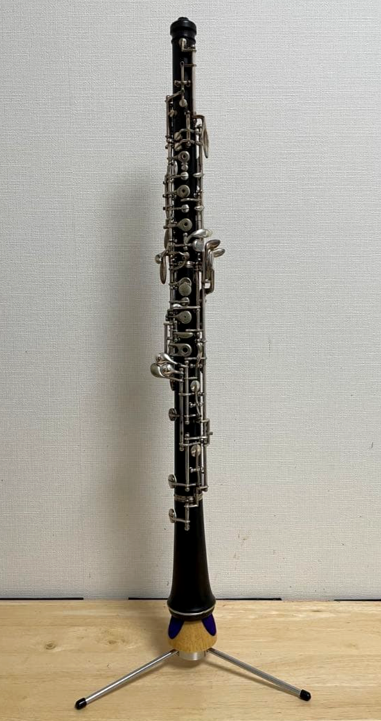 HANS KREUL Oboe Semi Auto Full Conservatory Grenadilla Wood Silver