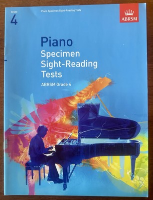 Piano Specimen Sight-Reading Tests, Grade 4 (ABRSM Sight... by ABRSM Sheet music