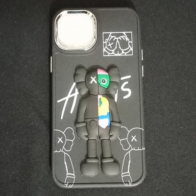 KAWS Companion 3D Graphic Print Shockproof Back Case for Apple iPhone 12