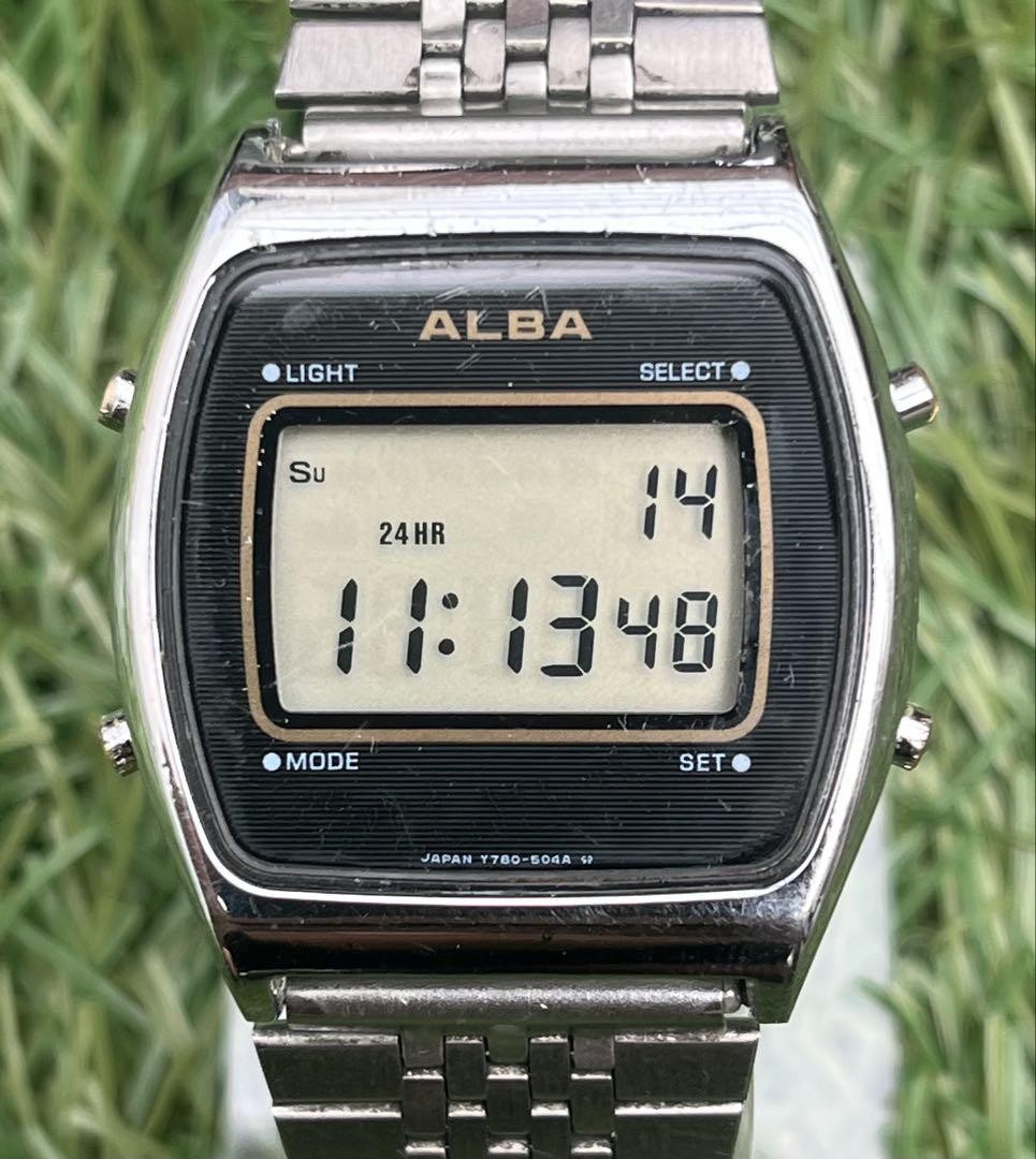 vintage  wristwatch Alba Men s Excellent condition digital - vintagewatches.pk