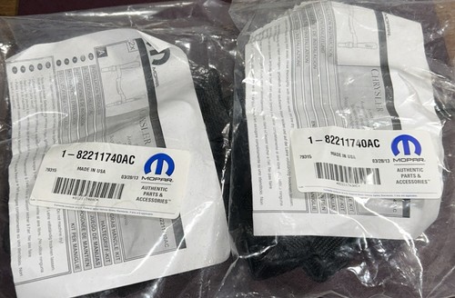 2 manijas de agarre selladas de fábrica MOPAR OEM Jeep para Wrangler 82211740AC 2007-2018