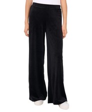 Vince Camuto Women's Velour Pull-On Wide-Leg Pants Black Size M MSRP $69