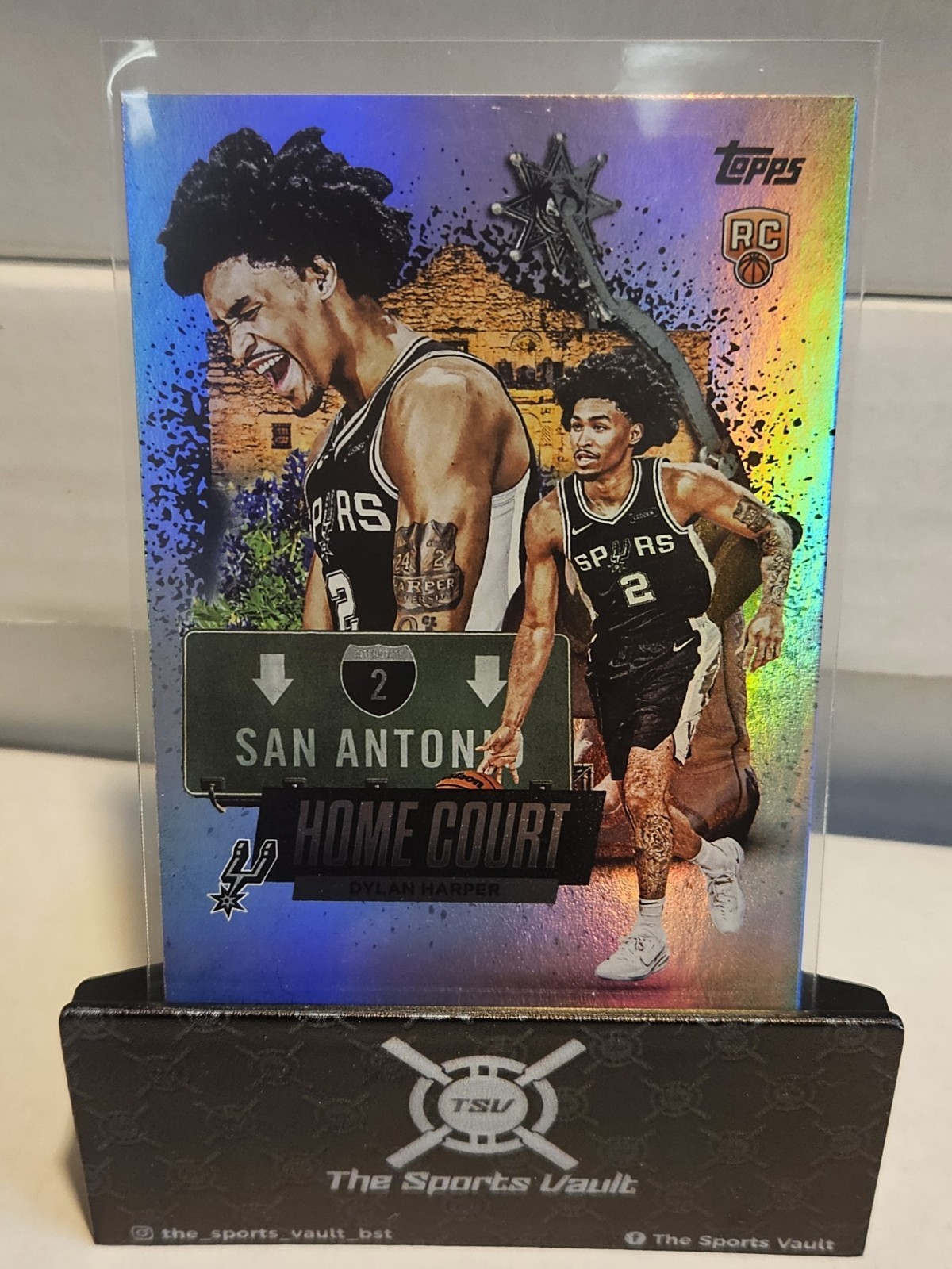 DYLAN HARPER 💥 2025-26 Topps Basketball 🏀 Home Court - SSP Case Hit Rookie RC