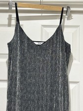 BNWT Women's Sparkly Silver Party Cocktail Dress Size S 8 10  Peaky Blinders