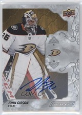 2023-24 Upper Deck Engrained 2019-20 Base Update Stars Oak John Gibson Auto 0g27