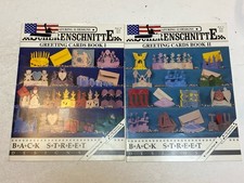 Scherenschnitte Greeting Card 1 2 Back Street Design Papercutting Patterns Paper