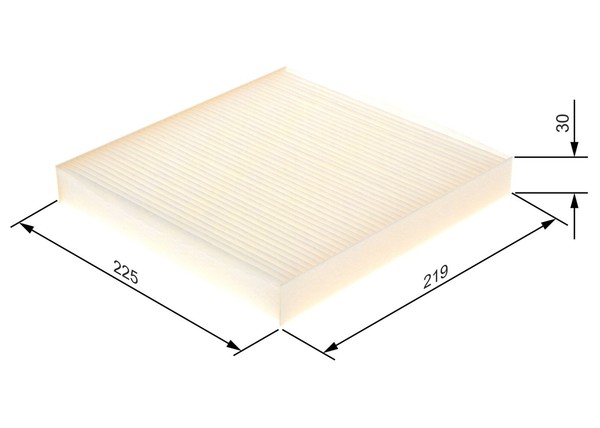 Bosch Innenraumfilter 1 987 432 083 Partikelfilter FüR Peugeot CitroËN Berlingo-image
