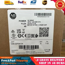 New Allen-Bradley 22B-D2P3N104 22BD2P3N104 PowerFlex 40 AC Drive US Free Tax