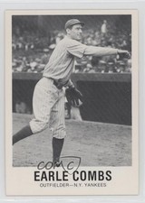 1977-84 TCMA Renata Galasso Series 3 Earle Combs #109 HOF 0ot5