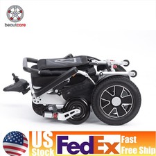 500W Folding Electric Wheelchair All Terrain Heavy Duty Portable Wheelchair USA