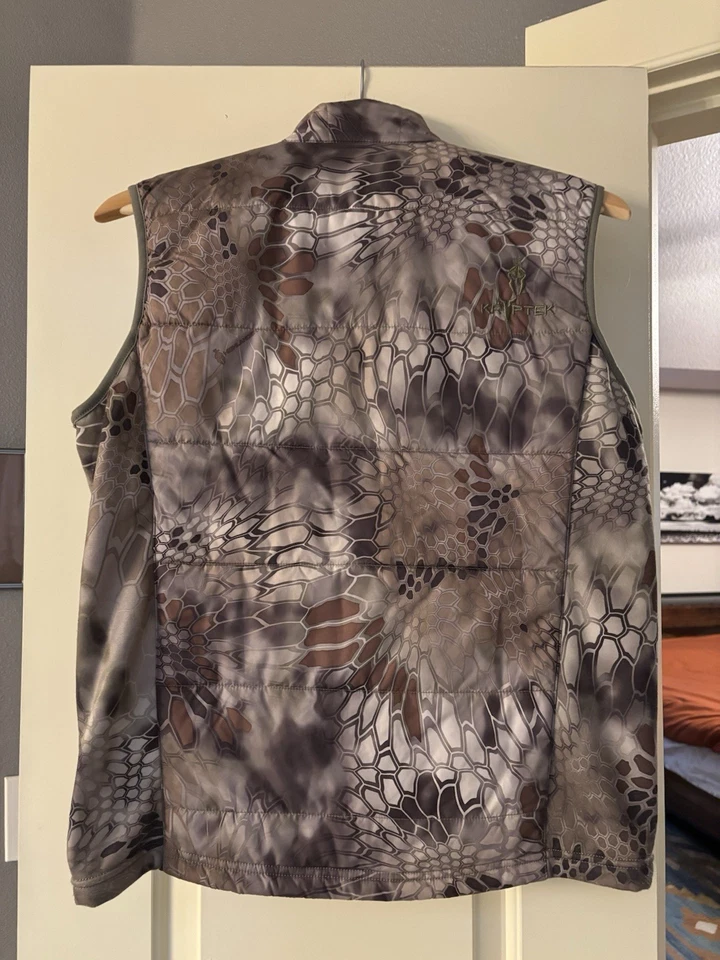 Chaleco de caza hinchado Kryptek talla pequeña Foto 2 de 3