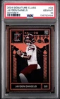2024 Topps Signature Class Jayden Daniels Odyssey Case Hit SSP #O2 PSA 10