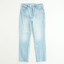 Levi's Premium 70s High Slim Straight Jeans Light Wash Denim Womens Size 30