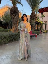Luxury Moroccan Caftan for Events Weddings Authentic