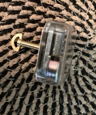Never Used. WIND UP MUSIC BOX Replacement   Brahams Lullaby  With Key Tested