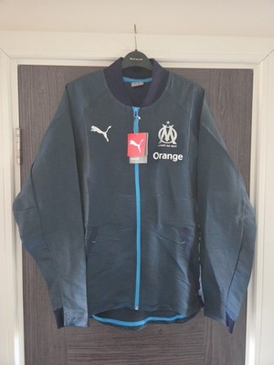 Olympique Marseille Pro Puma Trainingsjacke Small Neu mit Etikett