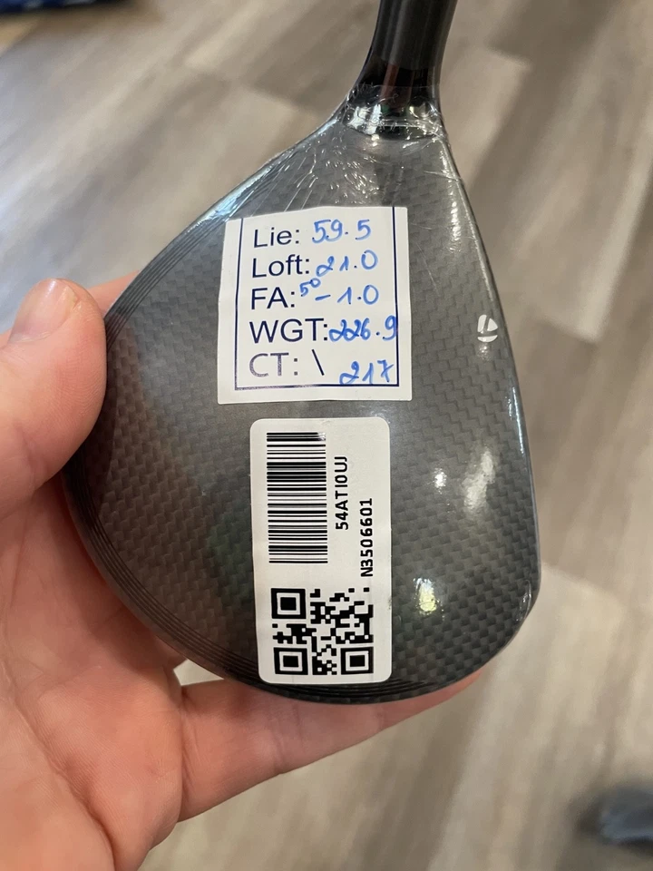 NEW Tour Issue Taylormade Qi35 CORE Glued Hosel 7 Wood 21* (Peoples Golf) QI 35 - Image 3 of 3