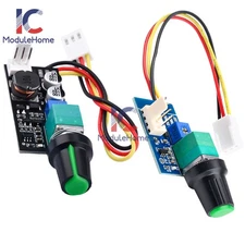 DC12V PWM Fan Governor Speed Control With Knob 2~3 / 4Wire Switch Fan Regulation