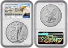 Presale 2026 W Silver American Eagle $1 Enhanced NGC SP70 Early Releases #1843