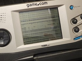 Tiger Game.Com Original Handheld Console w/ 4 Games Centipede, Arcade Classics +