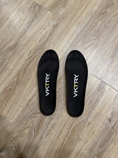 VKTRY Men s Gold Carbon Fiber Performance Insoles Size 12-12.5 1 Pair Used