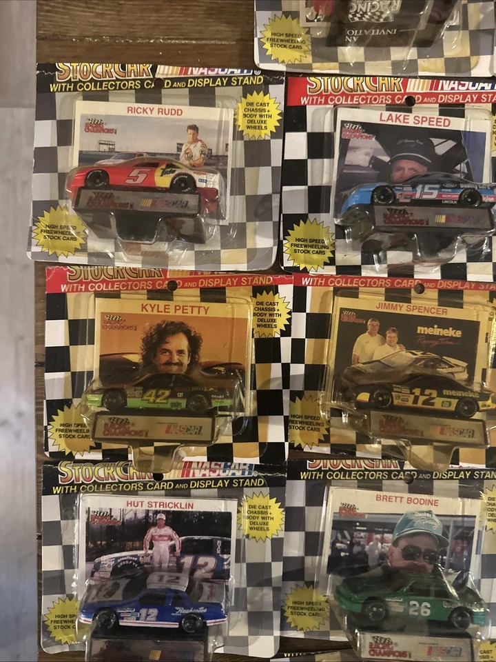 Vintage Diecast Nascar Collectible Cars Lot and collectors cards   - Image 2 of 4