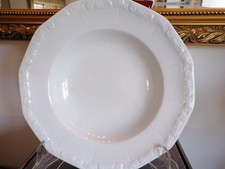 Rosenthal Maria Weiß - 6 Stück Suppenteller Ø  23 cm - Neu & OVP