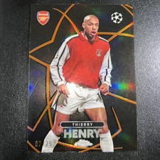 Thierry Henry #UV-2 Prices | 2025 Topps Chrome UEFA Ultra Violet
