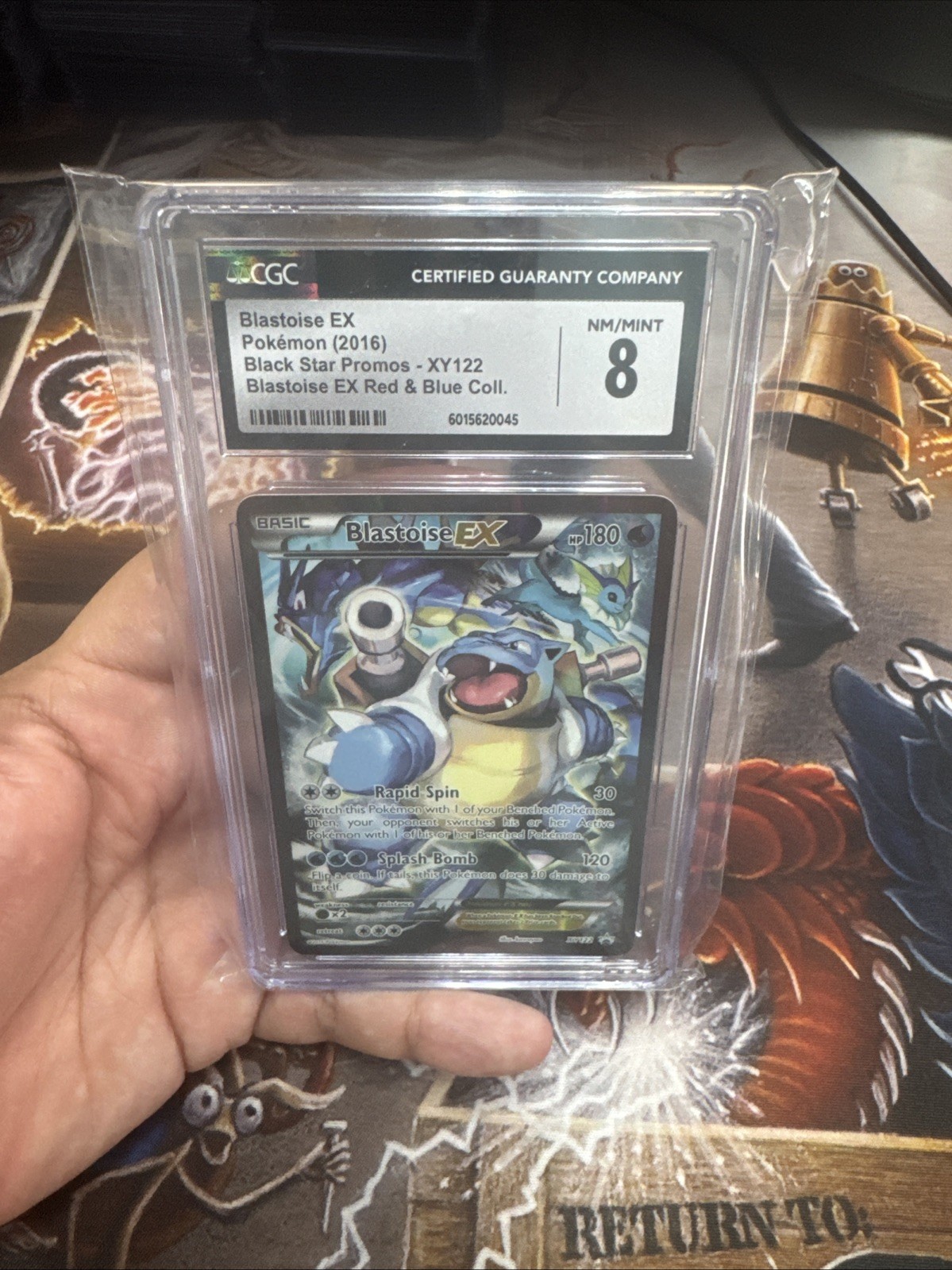 Blastoise EX XY122 XY Holo