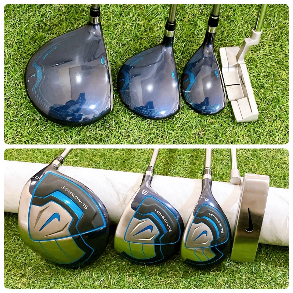 NIKE SLINGSHOT Mazze da Golf Uomo Set 11pz UNIFLEX Destro dal Giappone - Immagine 4 di 4