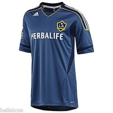Adidas LOS ANGELES LA GALAXY Soccer Jersey MLS USA Football Shirt Men Sz Lrg NWT