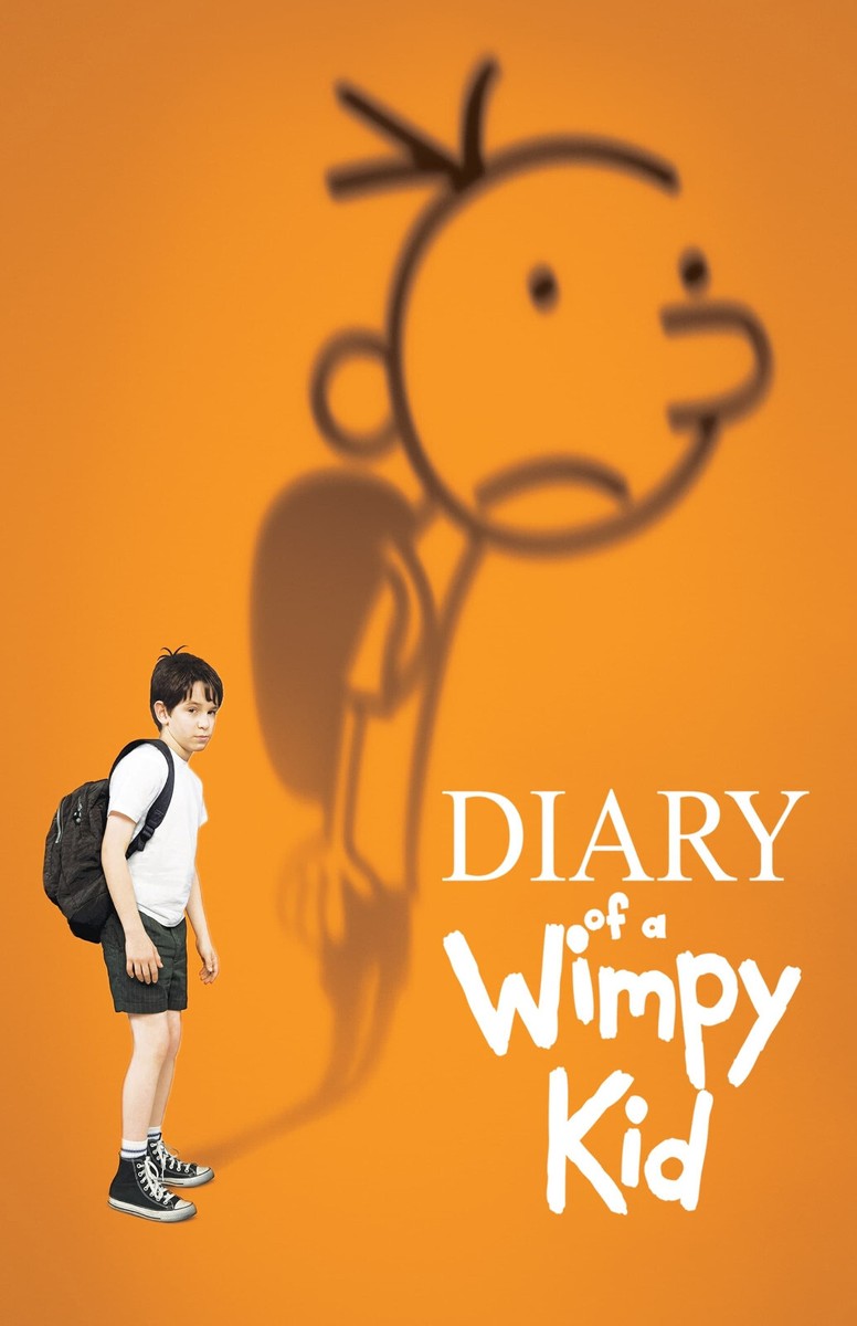 BB1122 Diary of a Wimpy Kid Film 2010 Orange Movie Poster 11x17 | eBay