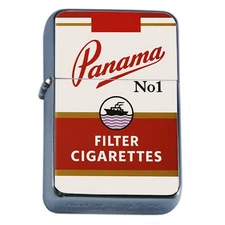Vintage Image 60's Panama Cigarette Oil Lighter
