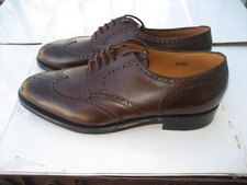 John Lobb Darby Mens Dark Oak Brown Shoes Size UK 11.5E (~ US 12.5E)
