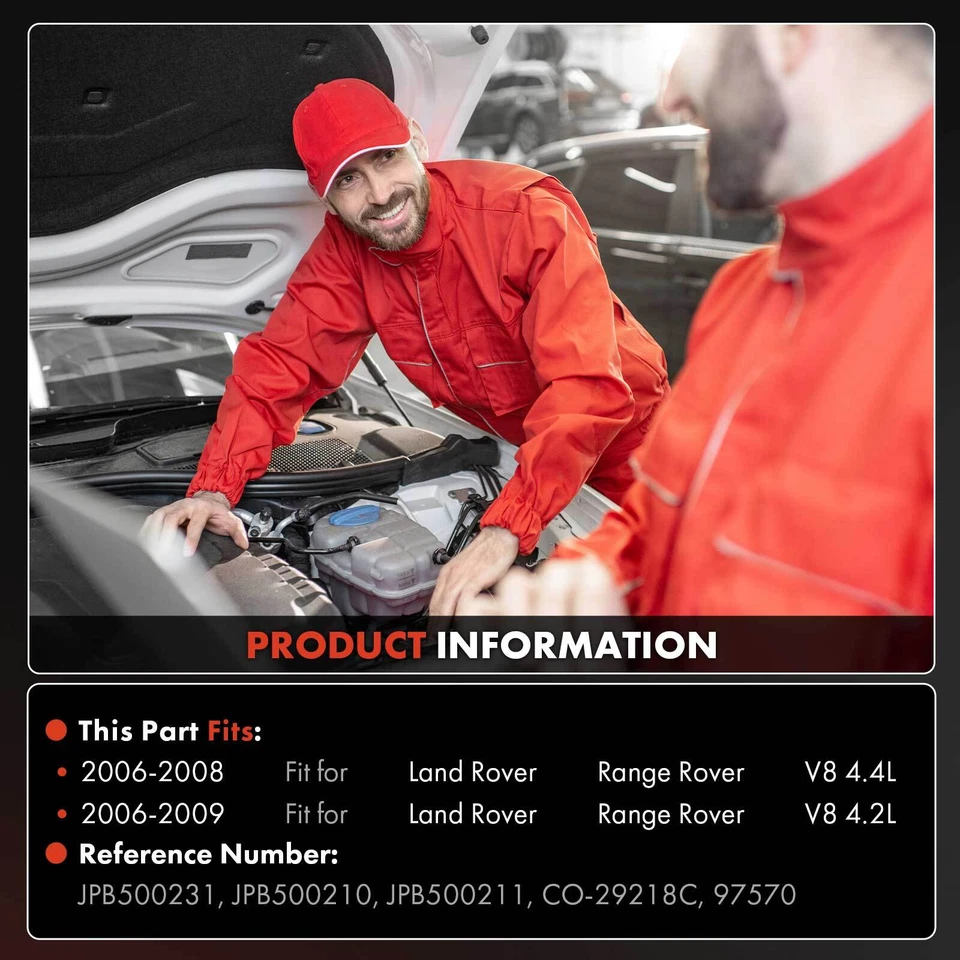 A/C Compressor with PXV16 Style for Land Rover Range Rover 2006 2007 2008 2009 - Image 4 of 4