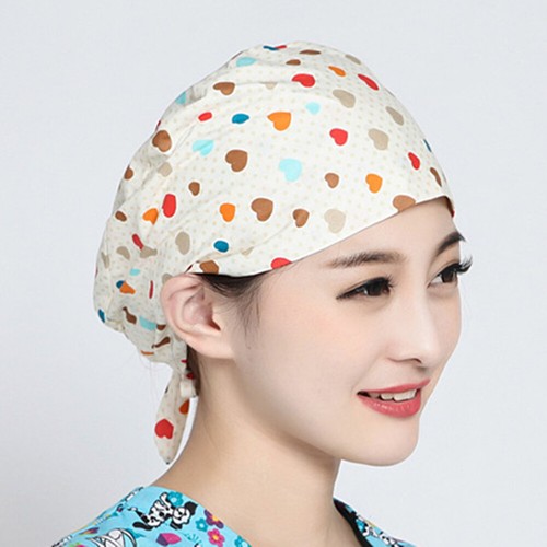 Men Women Cotton Surgical Caps Doctors / Nurse Scrub Hat Working Head Wear Cap - Picture 233 of 347