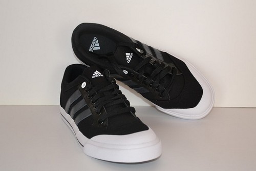 Chaussure ADIDAS Brasic 3 noir/blanc T:40 2/3 UK 7 Ref: V23854 - Imagen 3 de 6