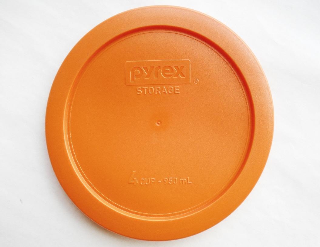 PYREX Storage Cup ROUND ORANGE 6