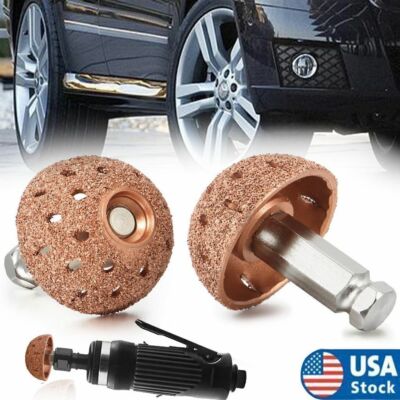 Tungsten Steel Buffing Wheel Coarse Grinding Ball Tar Tire Polish Tool Auto 38mm