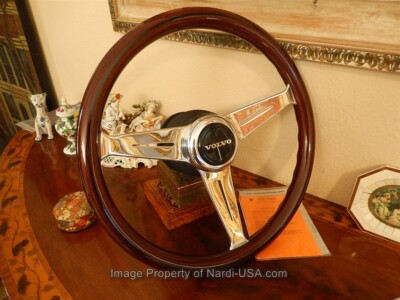 Volvo 740 760 Steering Wheel Nardi Wood E.U. D.O.T. SPEC. Hub Stronger Rim NOS  