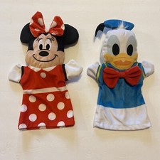 Melissa and Doug Disney Baby Minnie Mouse Donald Duck Hand Puppets