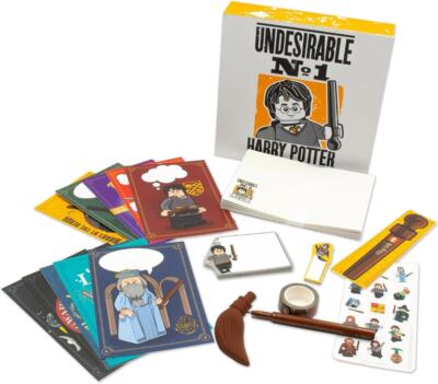 Lego Harry Potter Pen Pal Geschenkset - Umschläge, Briefbögen, Stift & Schreibwaren 6+