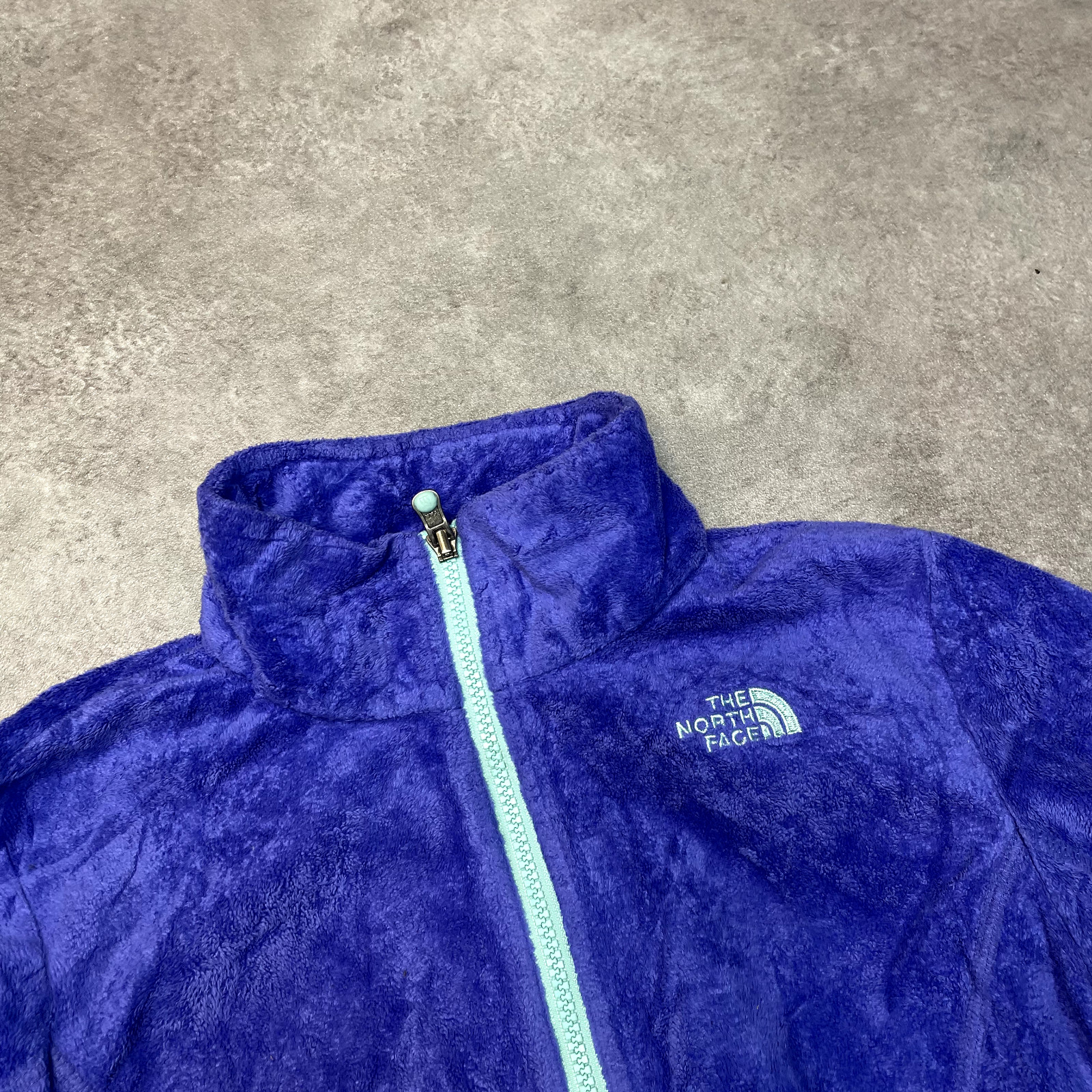 The North Face Fleece Womens Teddy Soft Full-Zip Jacket, Purple Small image 7
