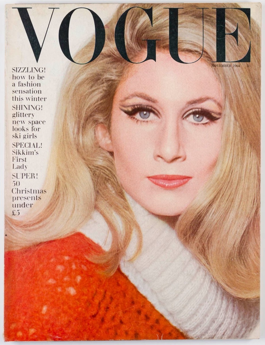 Jane Holzer AUDREY HEPBURN Givenchy VOGUE November 1964 Quant