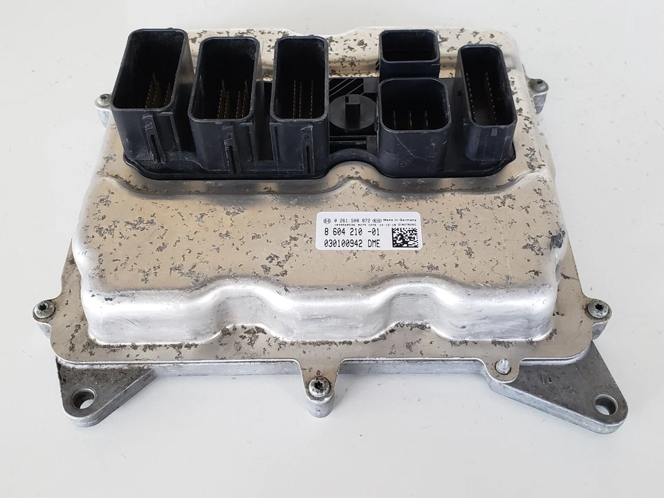 2012-2015 Bmw 328i 8 604 210-01 computador controle de motor cerebral módulo ECU ECM EBX - Imagem 3 de 4